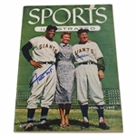 Willie Mays & Leo Durocher Signed April 11, 1955 Sports Illustrated Magazine w/ Card Sheet Intact JSA ALOA