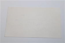 Johnny Revolta Signed Cut Card, Film, & Original Glove In Package JSA ALOA