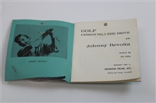 Johnny Revolta Signed Cut Card, Film, & Original Glove In Package JSA ALOA