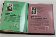 Album Of First Day Covers w/Stamps From Various Countries Including Jones, Ouimet & Zaharias