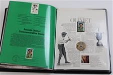Album Of First Day Covers w/Stamps From Various Countries Including Jones, Ouimet & Zaharias