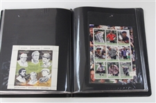 Album Of First Day Covers w/Stamps From Various Countries Including Jones, Ouimet & Zaharias