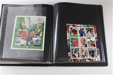 Album Of First Day Covers w/Stamps From Various Countries Including Jones, Ouimet & Zaharias