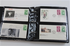 172 First Day Covers Bobby Jones & Babe Zaharias