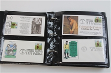 172 First Day Covers Bobby Jones & Babe Zaharias