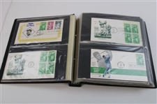 95 First Day Covers Bobby Jones, Francis Ouimet & Babe Zaharias