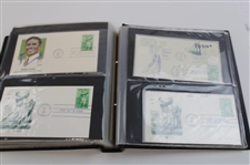 95 First Day Covers Bobby Jones, Francis Ouimet & Babe Zaharias