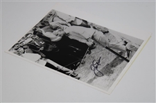 Jack Nicklaus Signed 1970 St. Andrews UPI Wire Photo - July 7th JSA ALOA