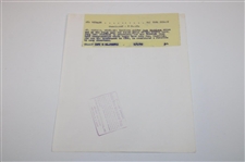 Jack Nicklaus Signed 1970 St. Andrews UPI Wire Photo - July 7th JSA ALOA