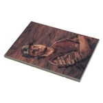 Marquetry Portrait of Bernhard Langer Ceramic Tile by Tony Jacklin - WGHoF Collection