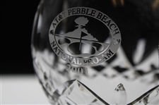 Mark Calcavecchia's 2001 Pebble Beach Pro-Am Stem Wine Glass