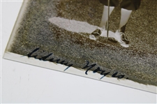 Two (2) Vintage Glass Negative Plates - Action Shot & Pose