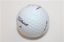 Ludvig Aberg Signed Titleist 4 Golf Ball JSA ALOA