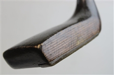 Classic Gassiat Style Grand Piano Putter with 'R Forgan' Head Stamp