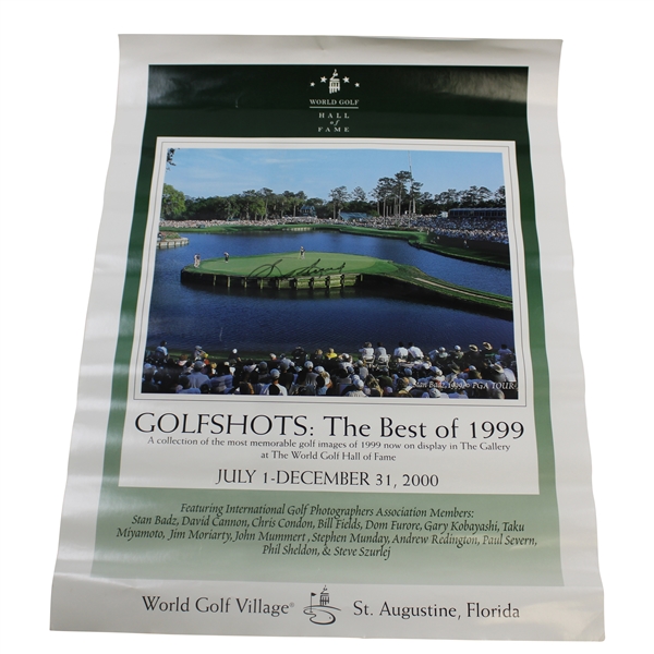 Sam Snead Signed 2000 World Golf Hall of Fame Poster JSA ALOA