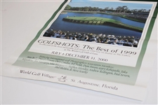 Sam Snead Signed 2000 World Golf Hall of Fame Poster JSA ALOA