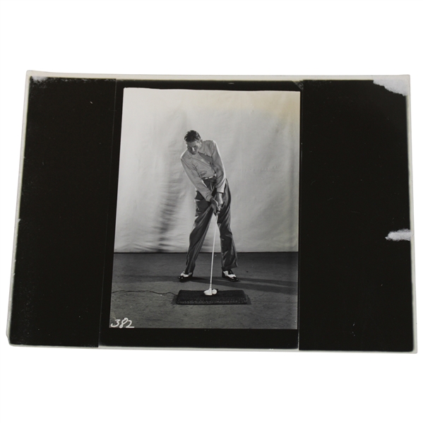 c.1930s Photo of Horton Smith Edgerton Study Swing Sequence Photo
