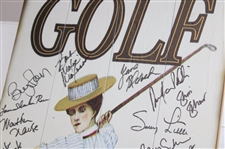 Nancy Lopez, Jan Stephenson & 50+ LPGA Stars Signed The Legends at French Lick Resort Wood Sign JSA ALOA