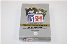 Unopened 1990 Special Inaugural Set PGA Tour Pro-Set Golf Cards - Sealed