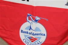 Bank of America Colonial 1948 Champion Clayton Heafner Large Course Flown Banner