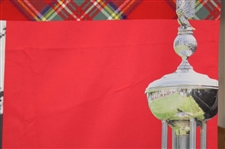 Bank of America Colonial 1954 Champion Johnny Palmer Large Course Flown Banner