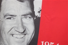 Bank of America Colonial 1954 Champion Johnny Palmer Large Course Flown Banner