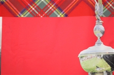 Bank of America Colonial 1986 Champion Dan Pohl Large Course Flown Banner