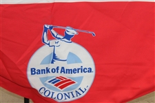 Bank of America Colonial 1956 Champion Mike Souchak Large Course Flown Banner