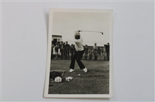 Four (4) Original Jack Nicklaus 1974 The Open Championship Photos - Les Bolland Collection