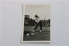 Four (4) Original Jack Nicklaus 1974 The Open Championship Photos - Les Bolland Collection