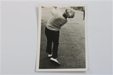 Four (4) Original Jack Nicklaus 1974 The Open Championship Photos - Les Bolland Collection