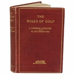 1896 'The Rules Of Golf' By Lockyer & Rutherford