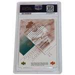 Annika Sorenstam Signed SP Authentic 2003 Rookies Card #40/799 PSA Graded Mint 9 
