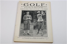 Four (4) 1926 & 1930 July/August Golf Illustrated Weekly Journals/Magazines