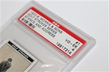 1923 B. Morris & Sons Golf Strokes Series No. 1 Card Stance And Address PSA Graded 4 