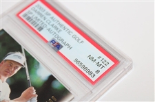 Darren Clarke Signed SP Authentic Limited 2003 Rookies Card #15/100 PSA Graded NM-MT 8 