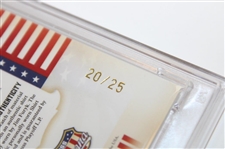 Jim Furyk 2007 Donruss Americana Proof Card #20/25 PSA Graded NM-MT 8 