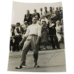 Max Faulkner Signed Harry Ormesher Photo Watching a Putt JSA ALOA