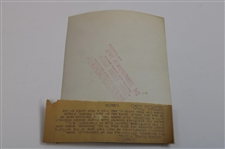 Roy Bronsdon 'Sets Course Record' at Mid Pines CC in Pinehurst 1934 ACME Photo