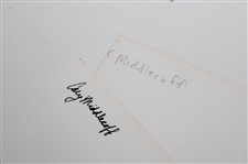 Pair of Original Cary Middlecoff Mid Swing Photos By Alex Morrison