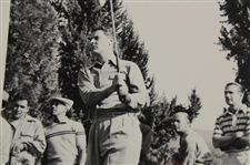 Pair of Original Cary Middlecoff Post Swing Photos By Alex Morrison