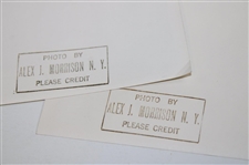 Pair of Original Cary Middlecoff Post Swing Photos By Alex Morrison