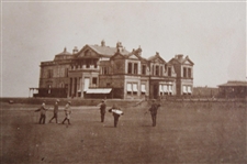 Four (4) Original Photos of St. Andrews Old Course R&A Clubhouse, 11th-12th, 6th-14th Holes