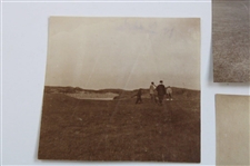 Four (4) Original Photos of St. Andrews Old Course R&A Clubhouse, 11th-12th, 6th-14th Holes