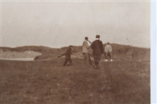 Four (4) Original Photos of St. Andrews Old Course R&A Clubhouse, 11th-12th, 6th-14th Holes
