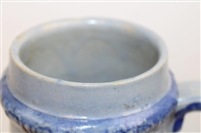 Vintage Golf Theme Blue Ceramic Mug/Stein
