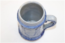 Vintage Golf Theme Blue Ceramic Mug/Stein