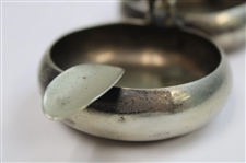 Vintage Golfer Two Sided Ash Tray
