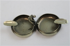 Vintage Golfer Two Sided Ash Tray