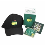 Masters Logo Hat, Ball Markers, Can Coolers & Hat Clip 